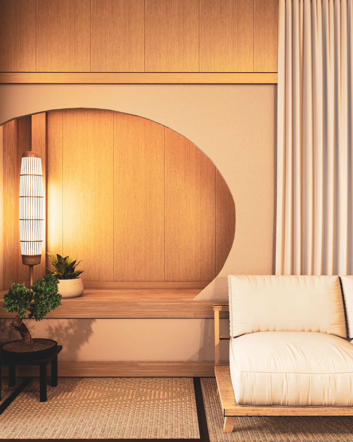 Commercial scent design insights reflected in a calm architectural interior environment.