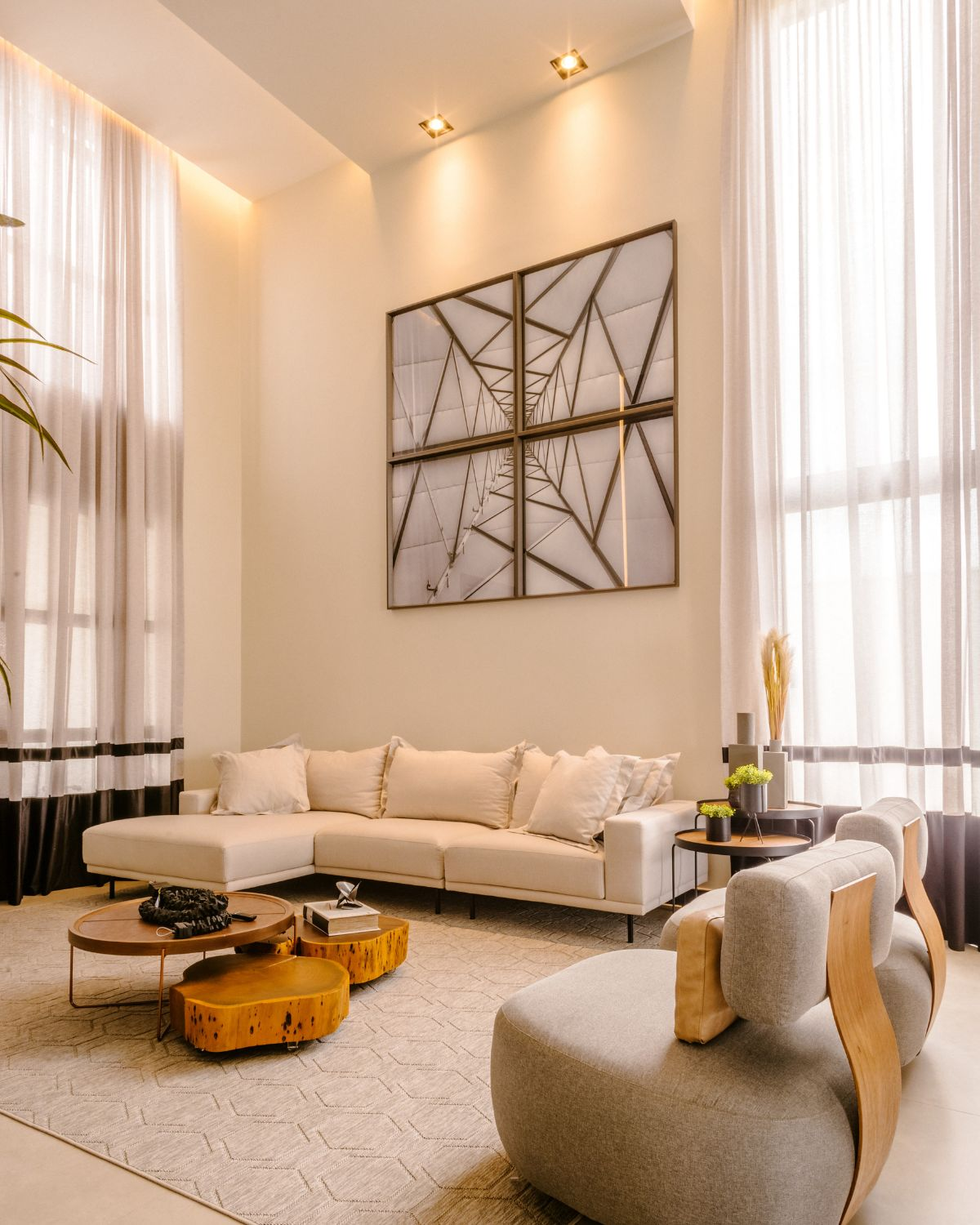 Commercial scent design services integrated into a calm professional interior environment.