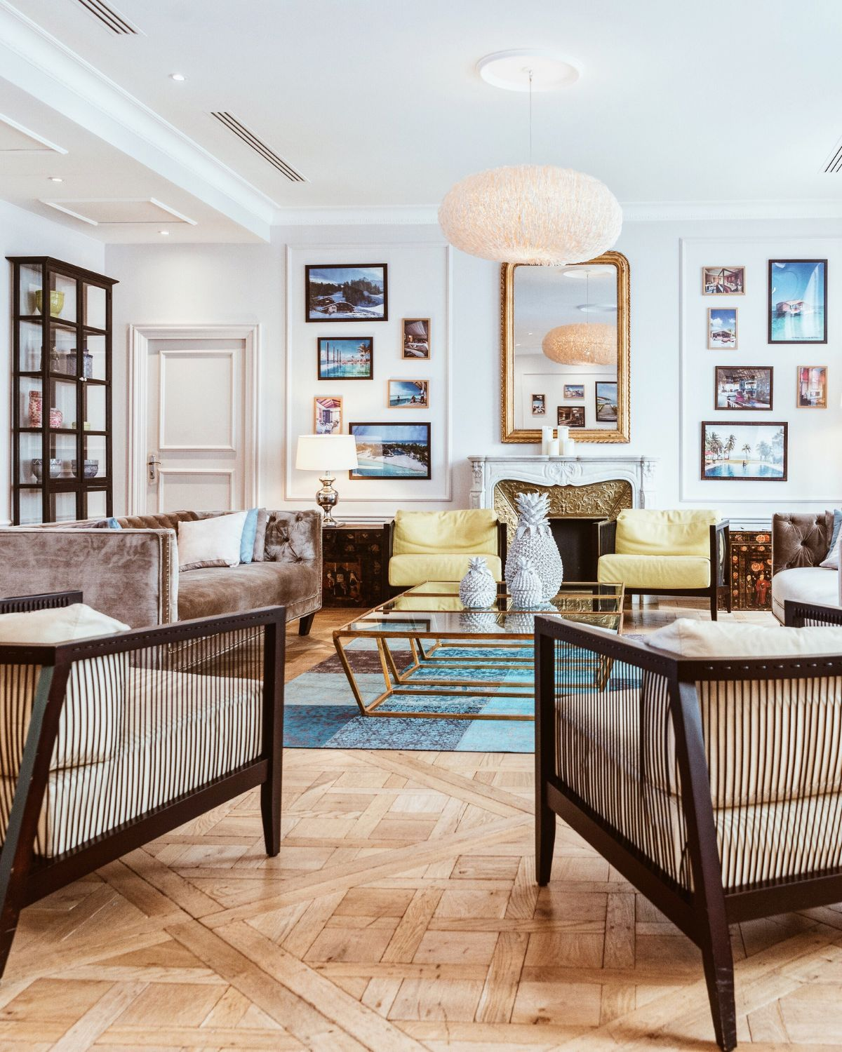 Calm professional interior environment reflecting thoughtful environmental scent design