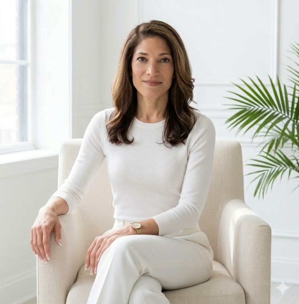 Viviana Hurtado, founder of Scentvironment, in a calm professional setting